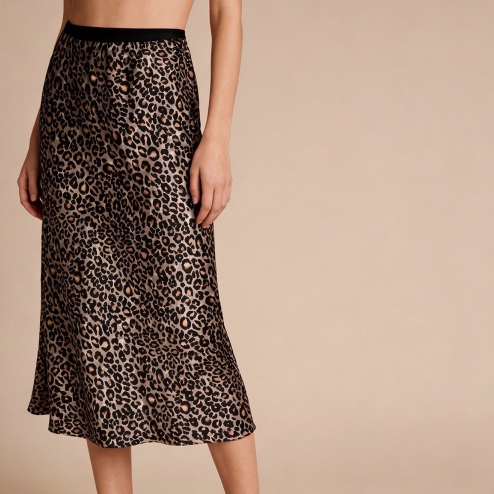 Victoria’s secret silk maxi slip skirt